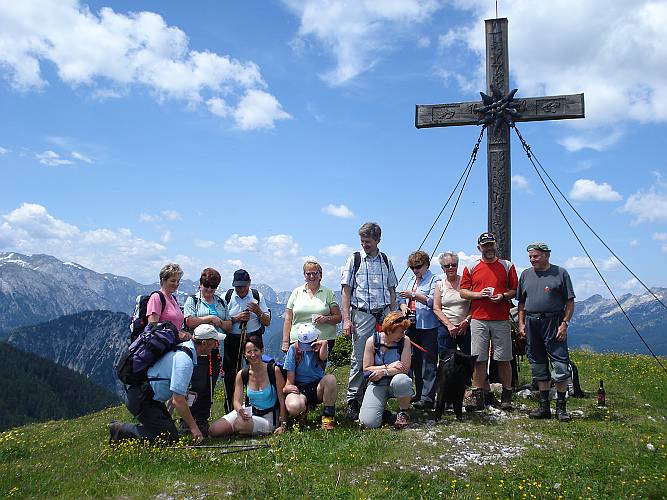 19 Hoechster Punkt der Zeller Staritzen, der Zinken 1619 m